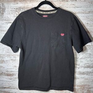 Wrangler Workwear Pocket Tee | Black | Size Medium (38-40)